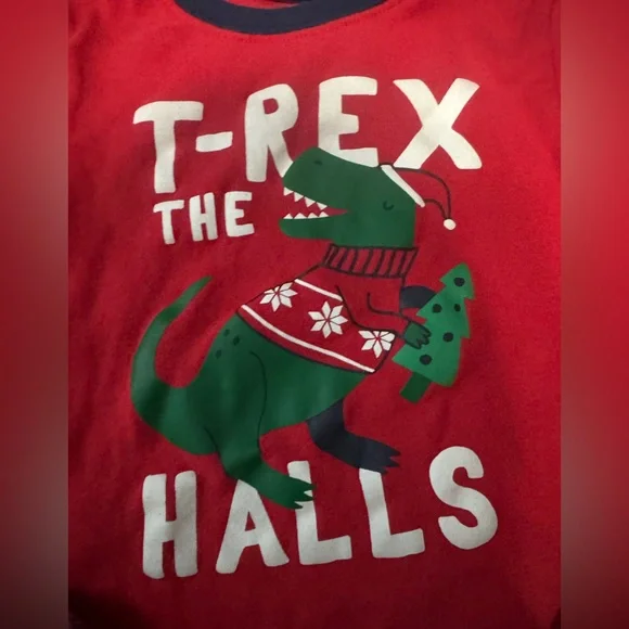 Bundle of Toddler Holiday Tops and Pajamas 3T - Picture 6 of 9